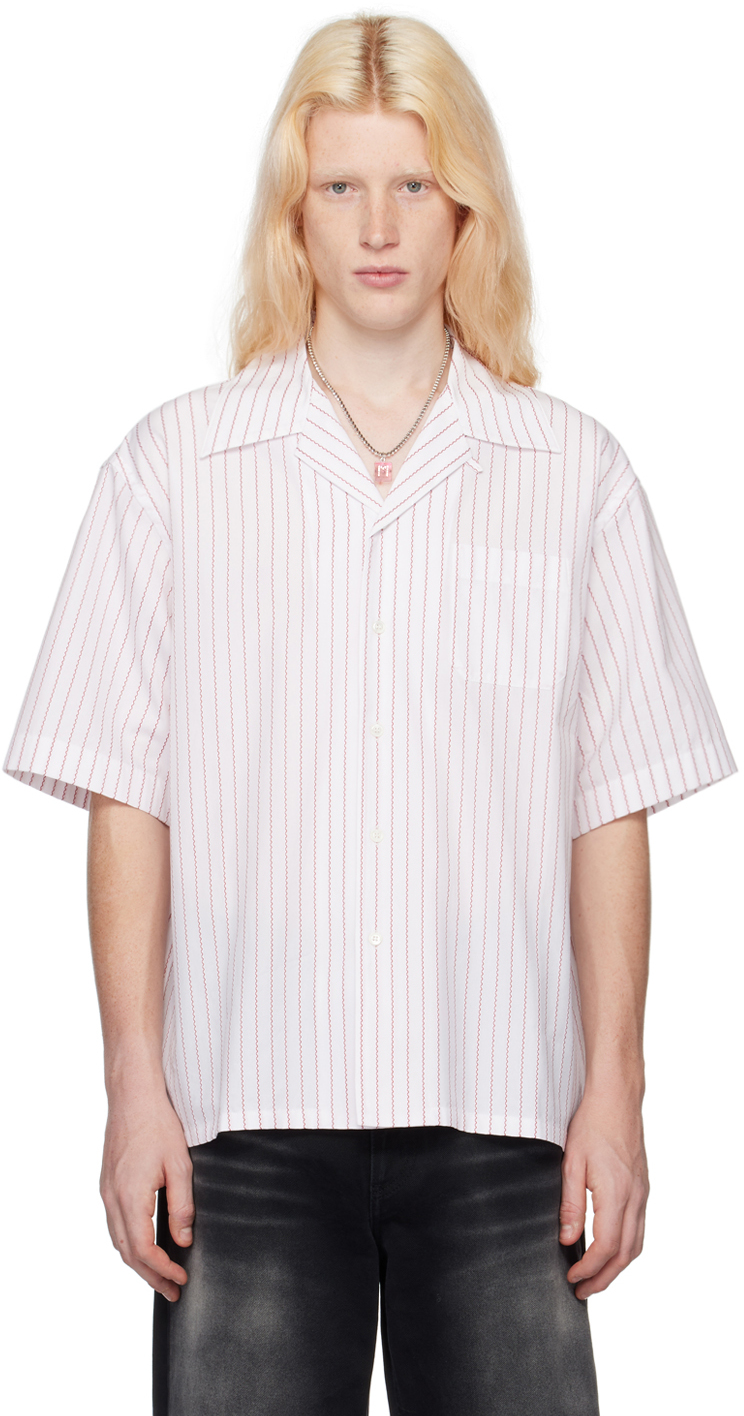 White Striped Shirt