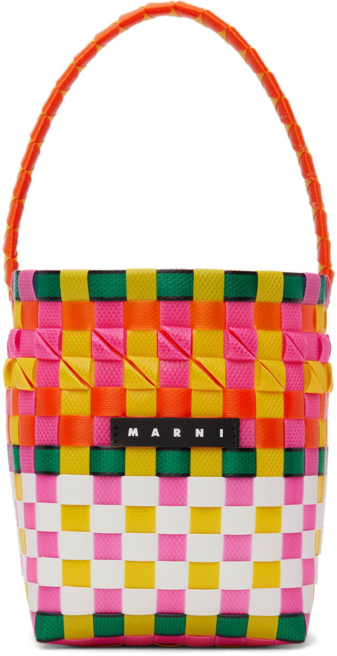 Marni Kids Pink Pod Bag In 0m340