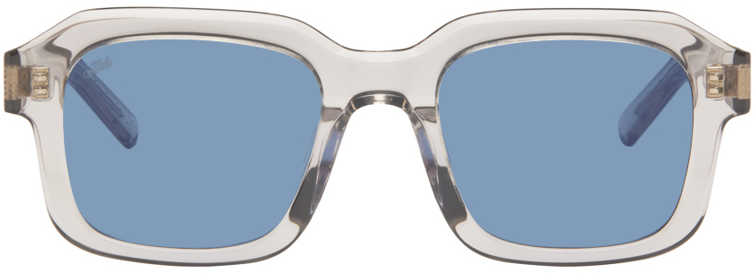 Akila Gray Vera Sunglasses In Cement / Dk Blue
