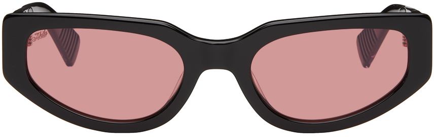 Akila Black Outsider Sunglasses In Black / Rose
