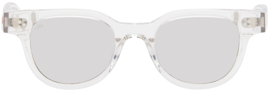 Akila Transparent Legacy Sunglasses In Clear / Grey