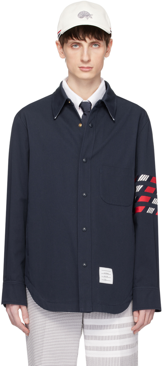 Costume de luxe homme - Costume deux pièces Thom Browne bleu marine