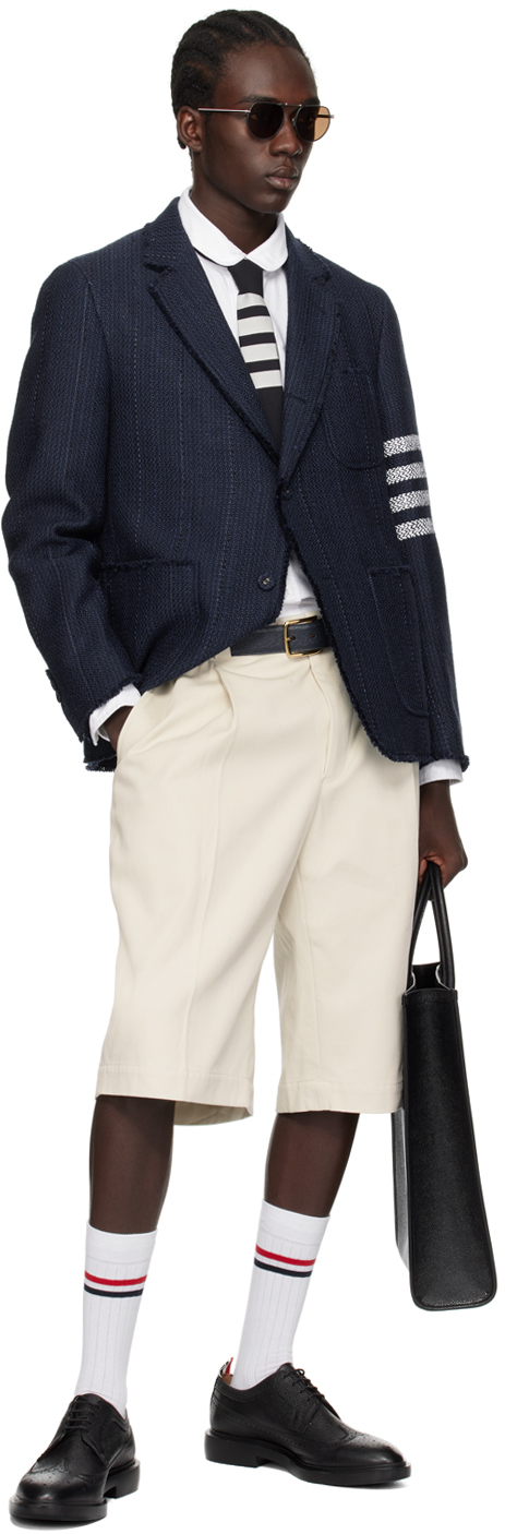 Shop Thom Browne White Button Shirt In 100 White