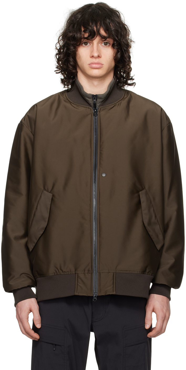 Brown MA-1 Bomber Jacket