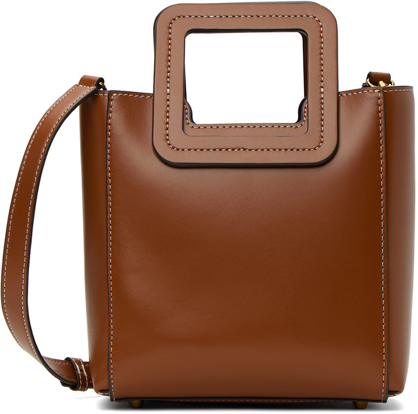 Tan Mini Shirley Leather Bag