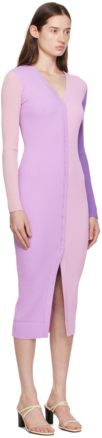 Staud Shoko Colorblock Sweater In Irsm Iris Multi