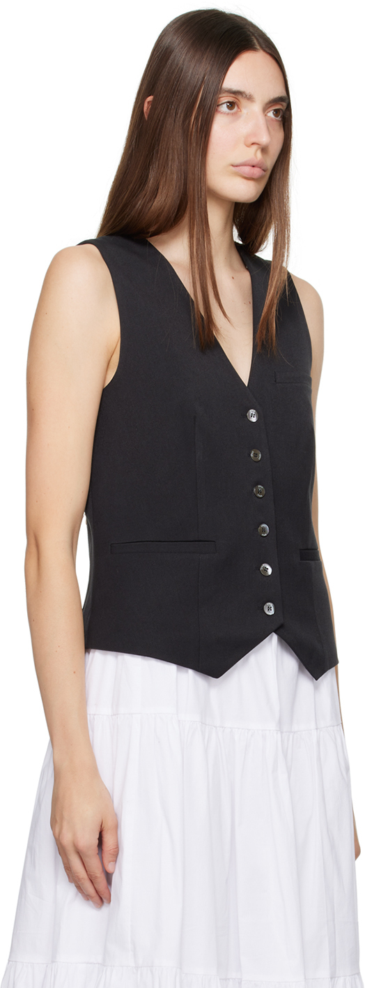 STAUD BLACK BRETT VEST