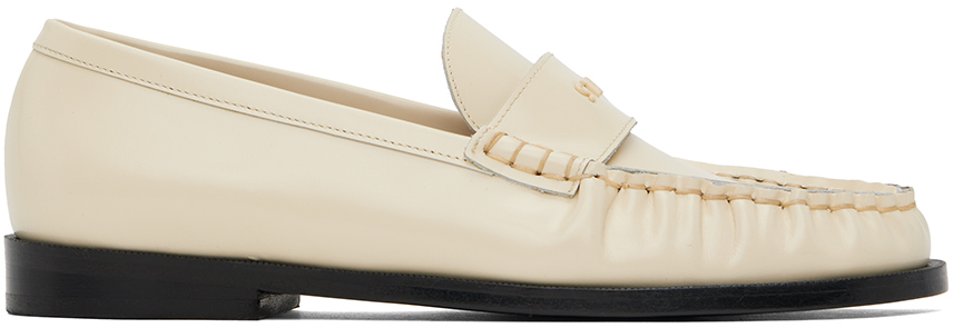 【関税込み】Staud オフホワイト Loulou ローファー Off-White Loulou Loafers by Staud on Sale