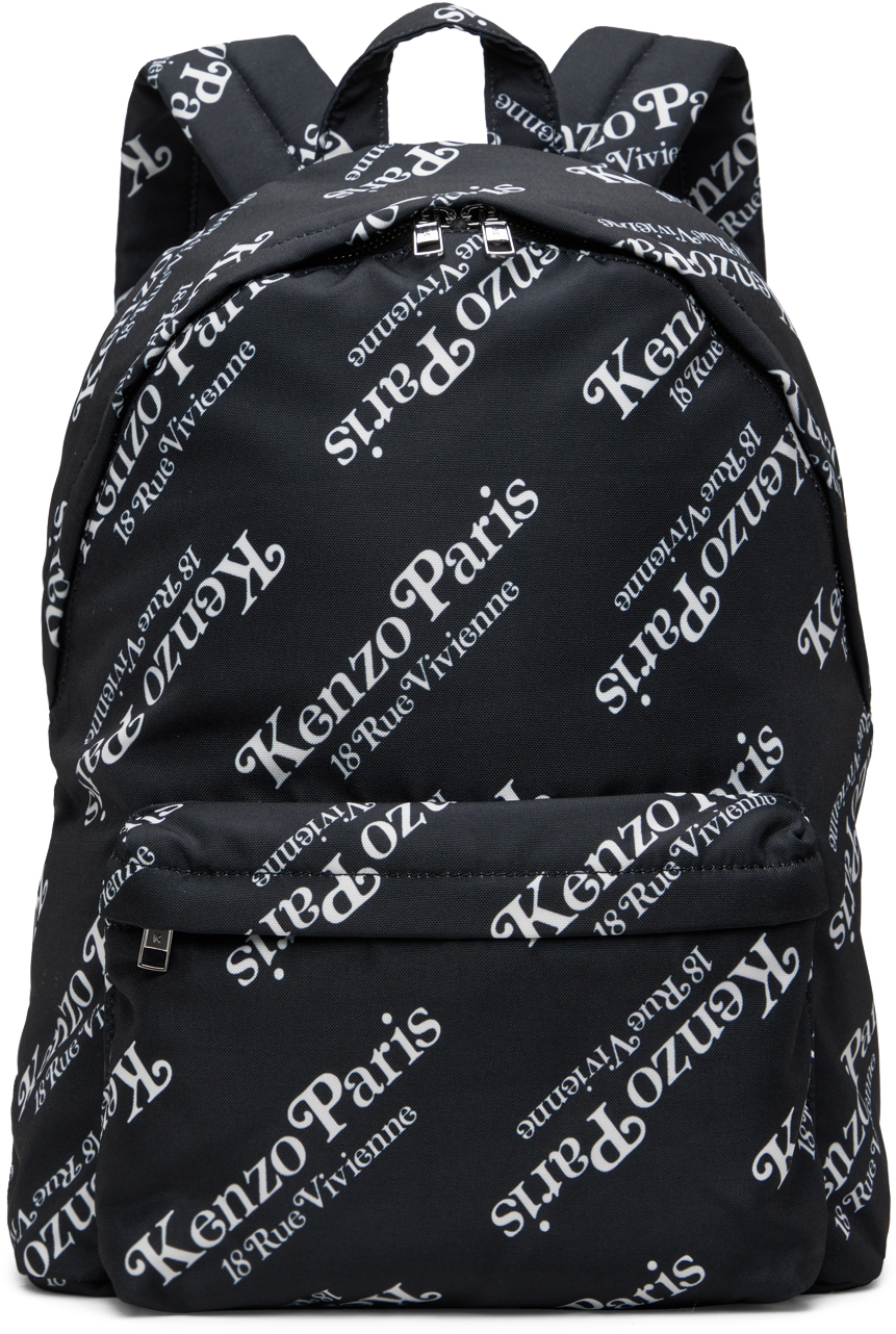 Black VERDY Edition Kenzo Paris Backpack