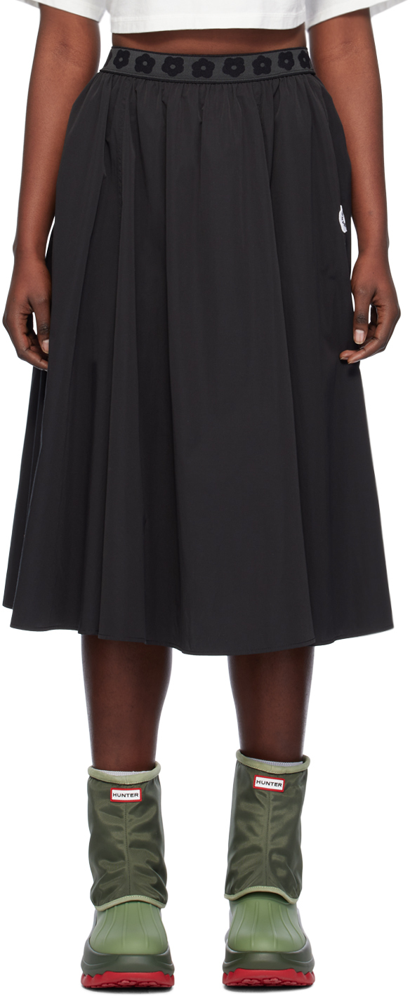 Black Kenzo Paris Boke 2.0 Skirt