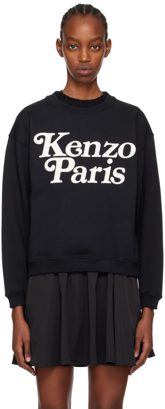 Shop Kenzo Black  Paris Verdy Edition Sweatshirt