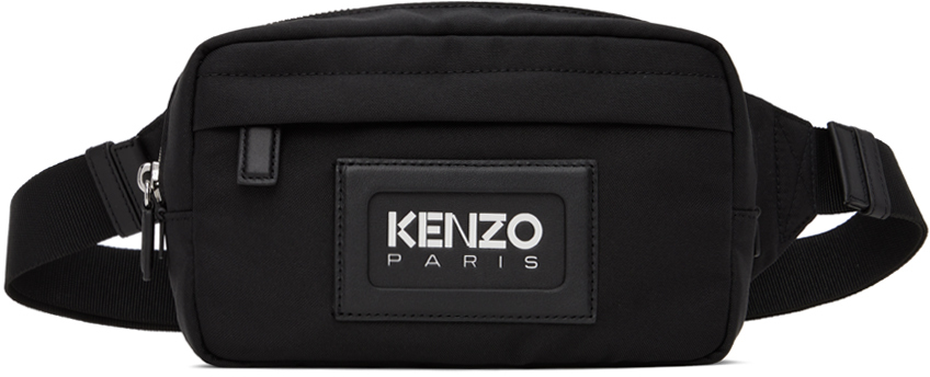 Kenzo Black  Paris Belt Bag