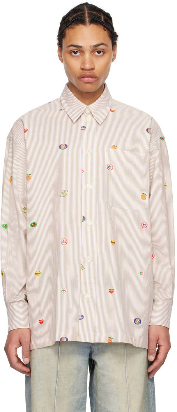 Chemise Pêche Vintage Redhead XL Bleu - Écussons Mann's, Zoom, Stanley, Red Man