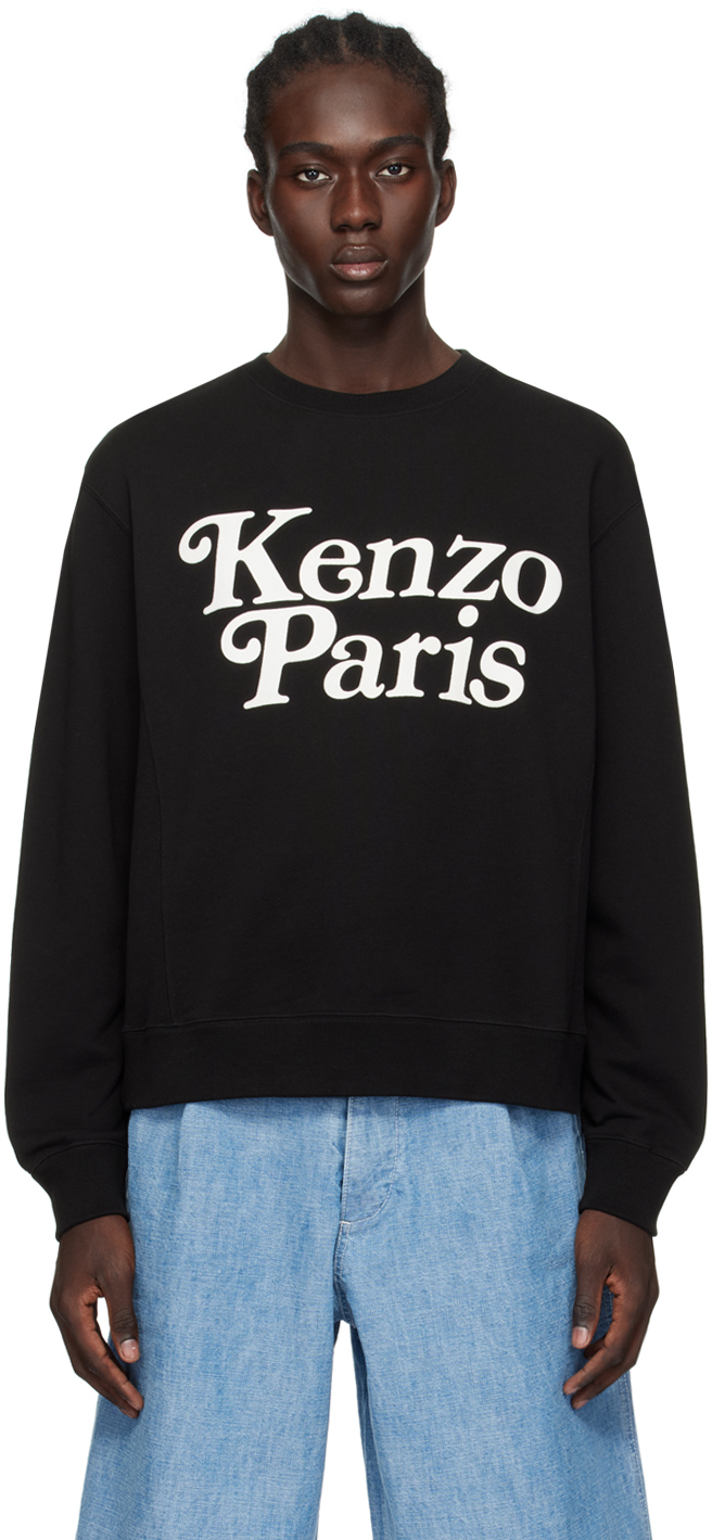 Shop Kenzo Black  Paris Verdy Edition Sweatshirt