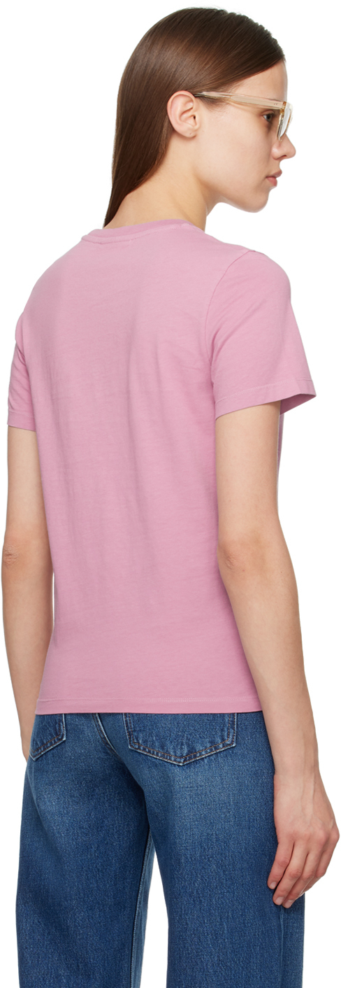 MAISON KITSUNÉ PINK BABY FOX T-SHIRT 