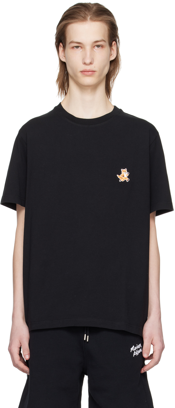 Maison Kitsuné Black Speedy Fox T-Shirt