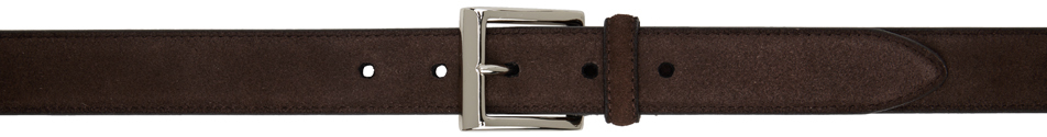 Brown Suede Belt