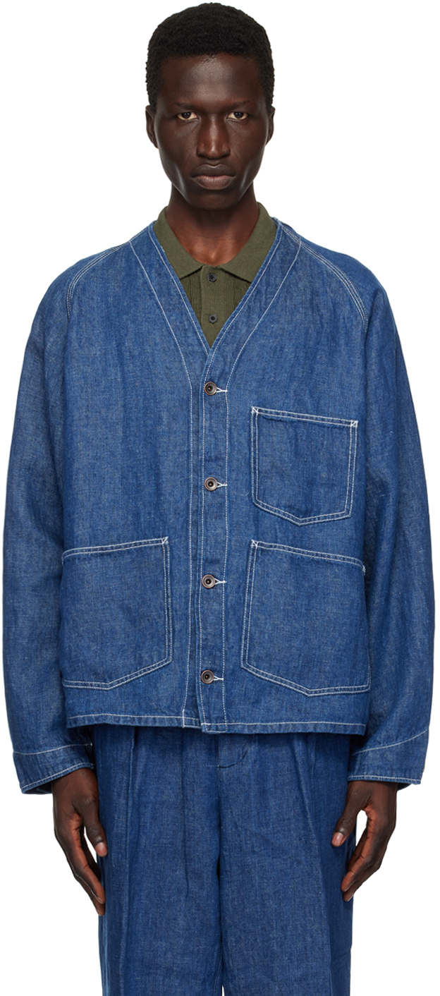 Indigo Engineer Denim Jacket