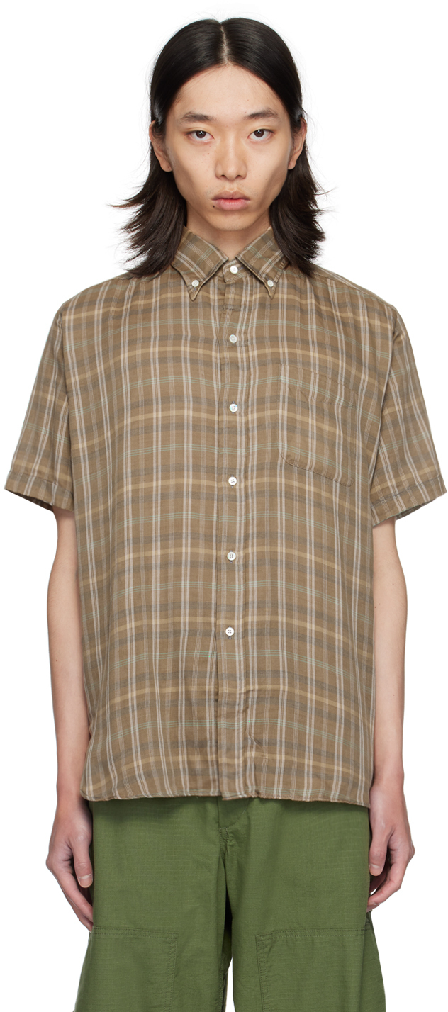 Brown Classic Fit Shirt