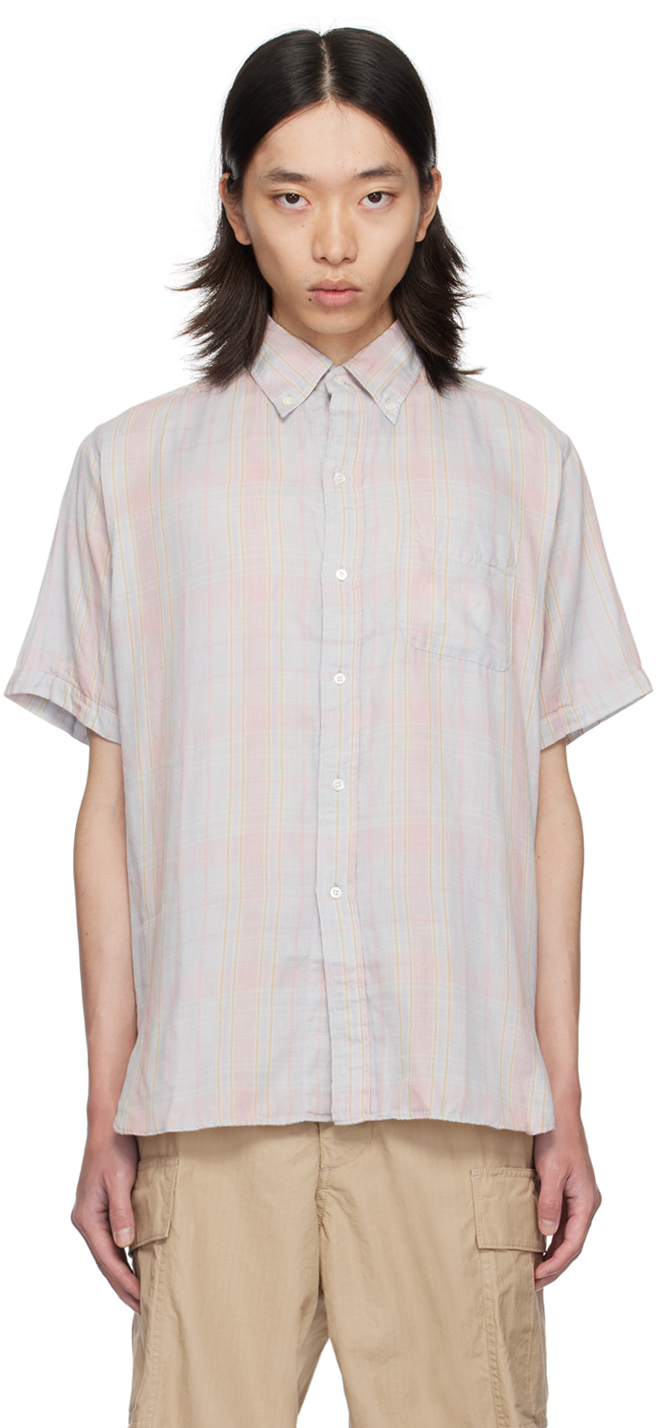 Pink & Blue Classic Fit Shirt