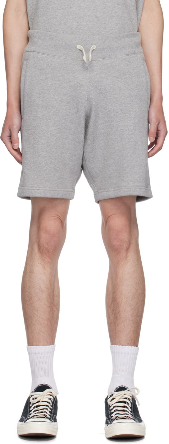 Gray Sweat Shorts By Beams Plus On Sale