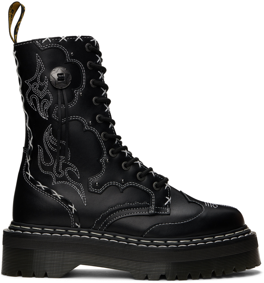 Bottes hautes best sale doc martens