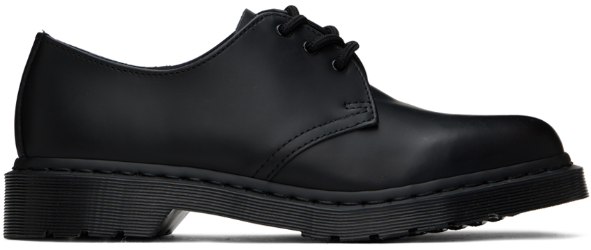 Dr. Martens Black 1461 Mono Smooth Leather Oxfords