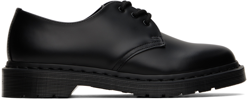 Dr. Martens: Black 1461 Mono Derbys | SSENSE