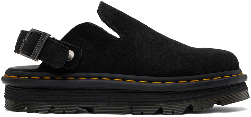 Dr. Martens: ブラック Zebzag スリングバッグ プラットフォーム