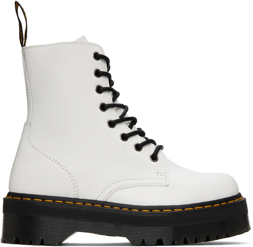 Doc martens plateforme discount blanche