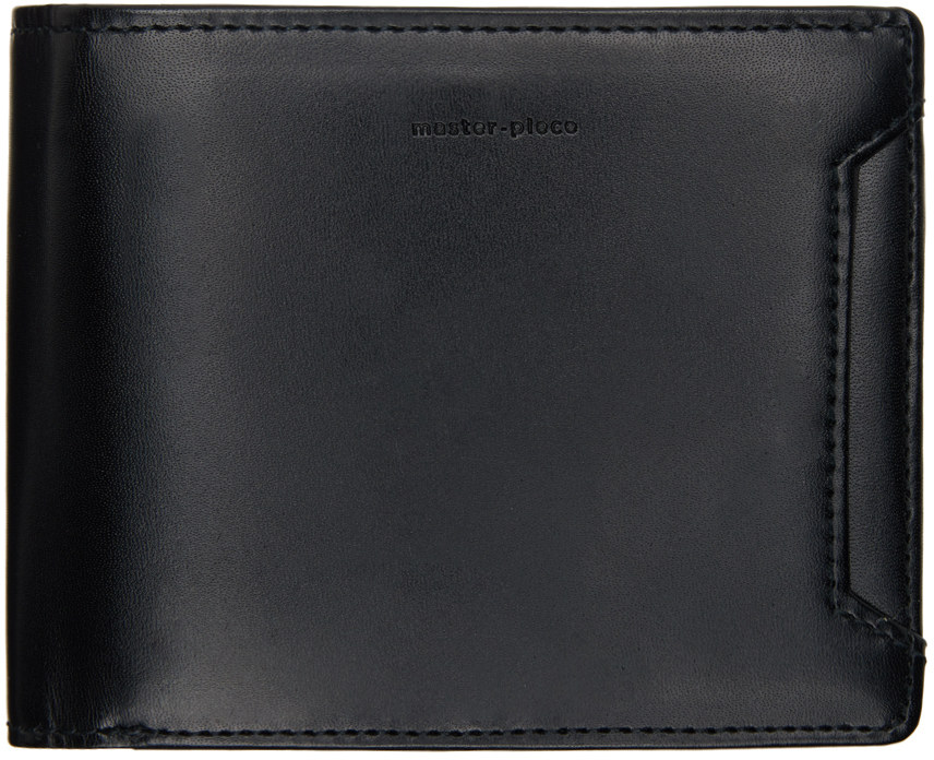 Master-piece Black Notch Bifold Wallet
