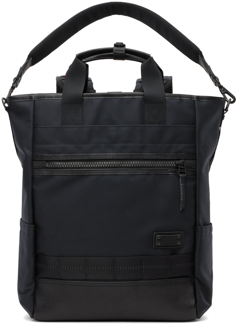 Master-piece Navy Rise Ver.2 3way Backpack In Blue
