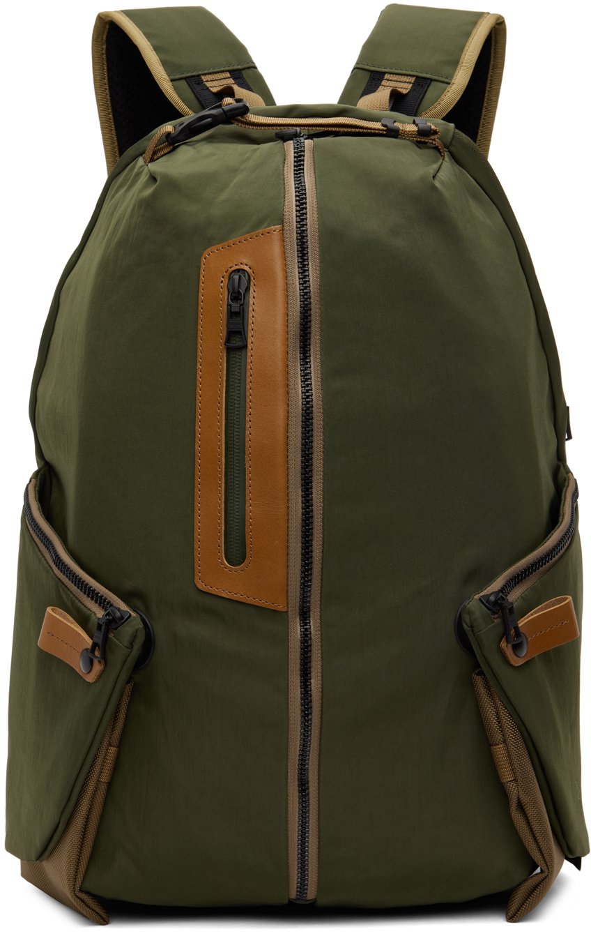 Shop Master-piece Green Circus Backpack In Khaki