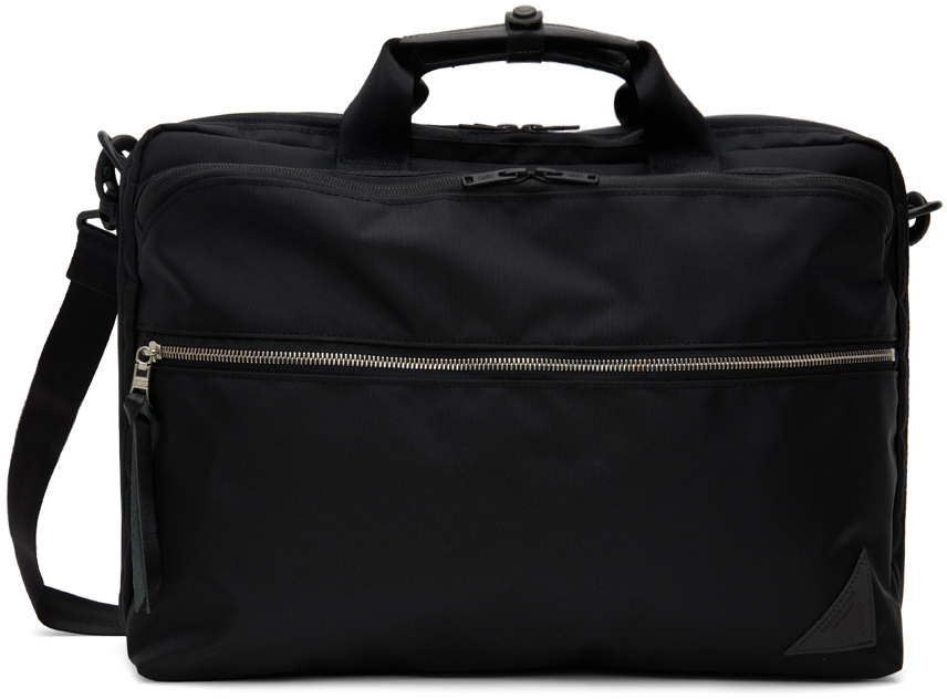 Master-piece Black 3-way Briefcase