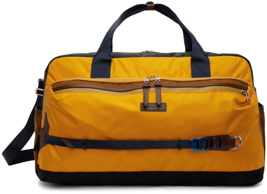 Master-piece Yellow Potential 2way Boston Duffle Bag