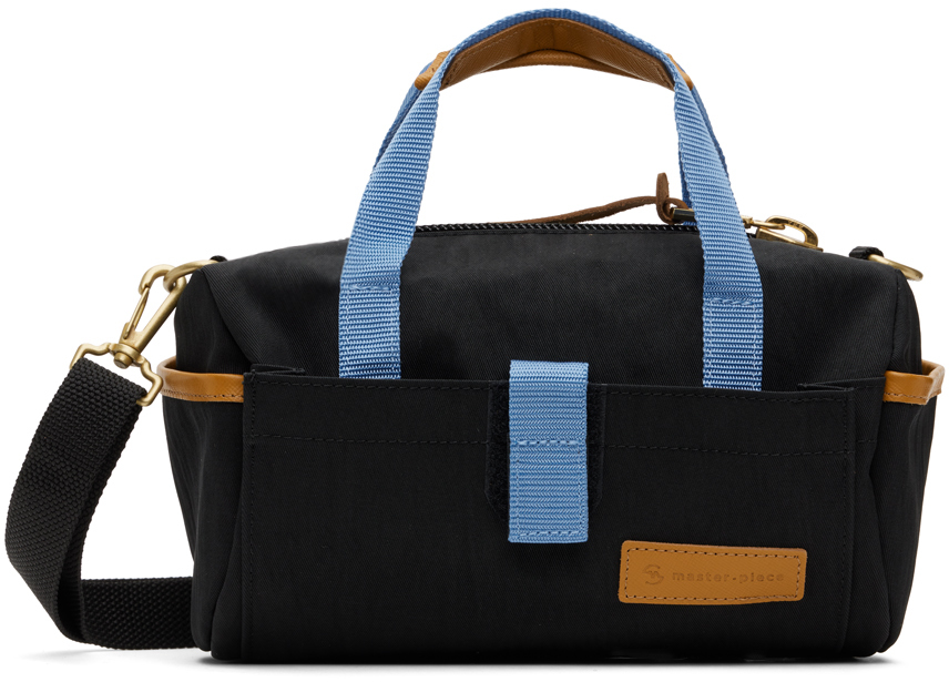 Shop Master-piece Black Link 2way Mini Boston Bag