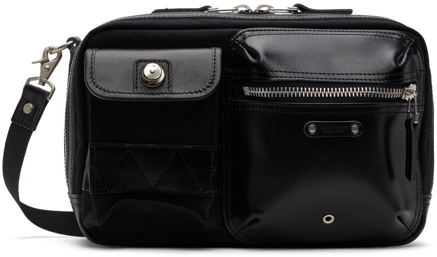 Shop Master-piece Black Absolute Shoulder Bag
