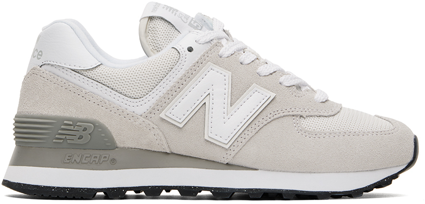 Beige 574 Core Sneakers by New Balance on Sale