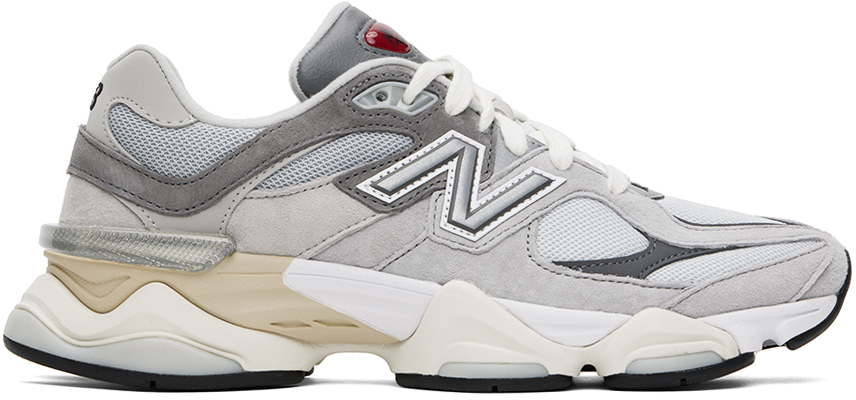 New Balance: Gray 9060 Sneakers