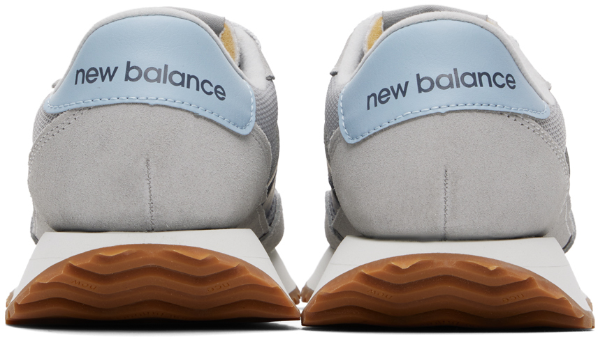 Shop New Balance Gray 237 Sneakers In Raincloud