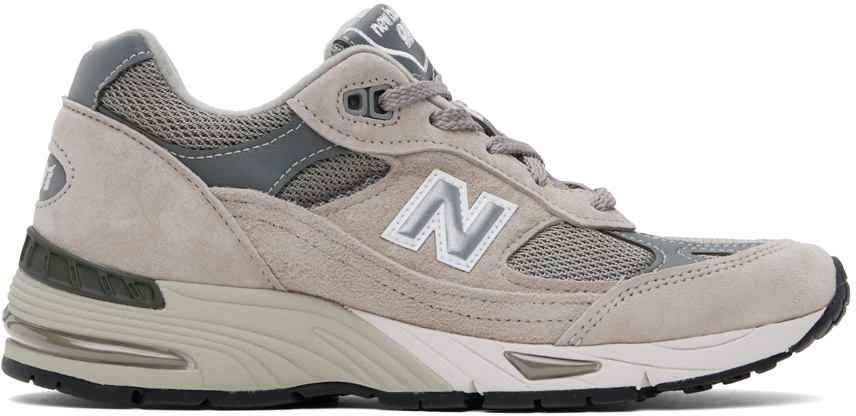 Shop New Balance Gray Made In Uk 991v1 Sneakers In Moonrock