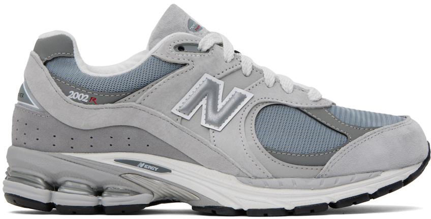 Shop New Balance Gray 2002rx Sneakers In Concrete/harbor Grey