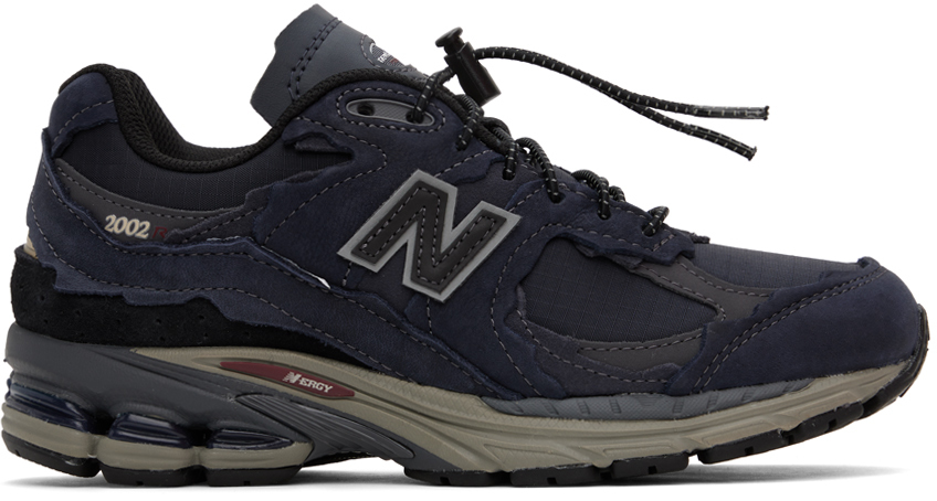 New Balance Navy 2002r Sneakers In Eclipse/magnet