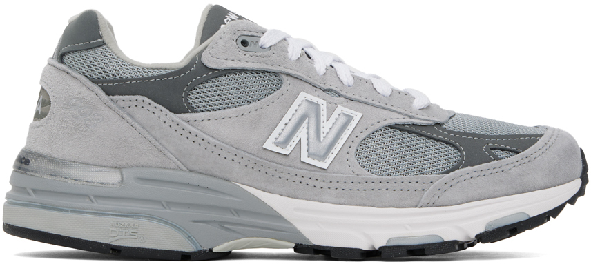 New Balance: Gray Made in USA 993 Core Sneakers | SSENSE Canada