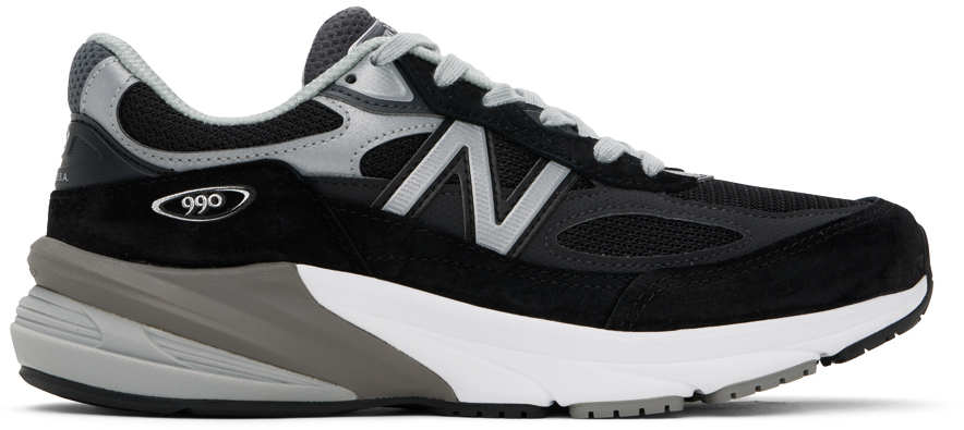 New Balance Black Made In Usa 990v6 Sneakers