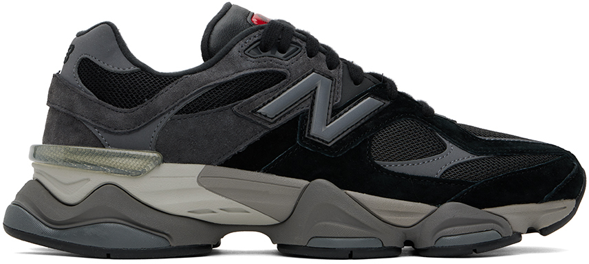 New Balance: Black & Gray 9060 Sneakers | SSENSE