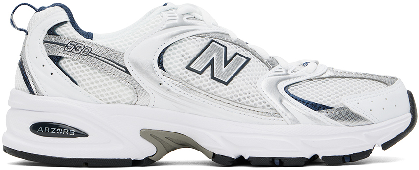 New Balance: White 530 Sneakers | SSENSE