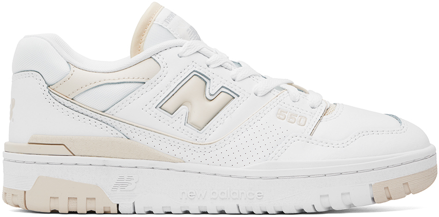 Shop New Balance Off-white 550 Sneakers