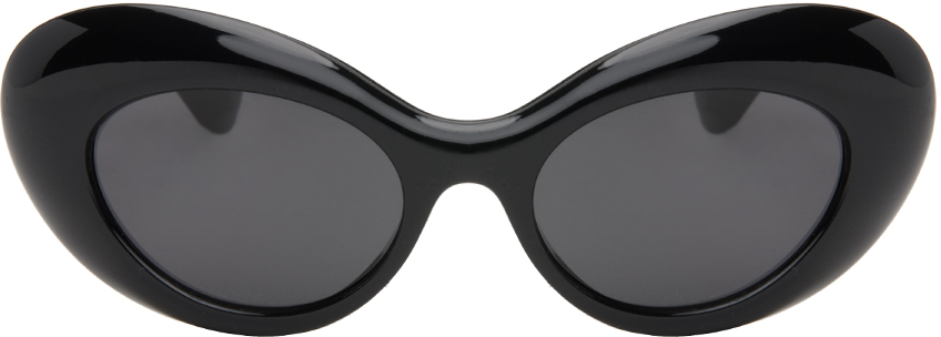 Versace Black Medusa Sunglasses In Gb1/87 Black