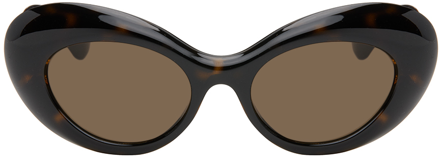 Versace Tortoiseshell Medusa Sunglasses